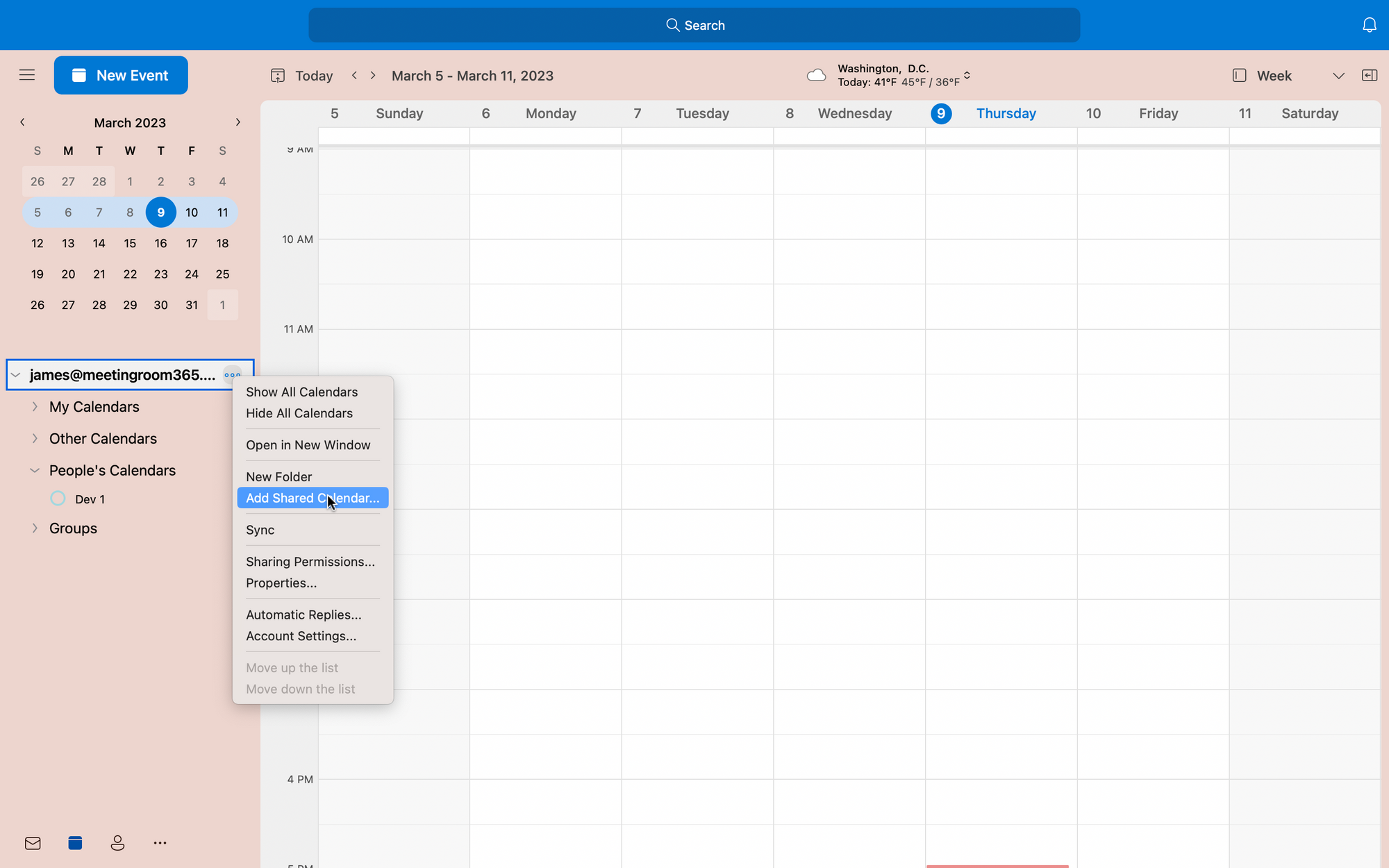 How to Check Meeting Room Availability in Outlook