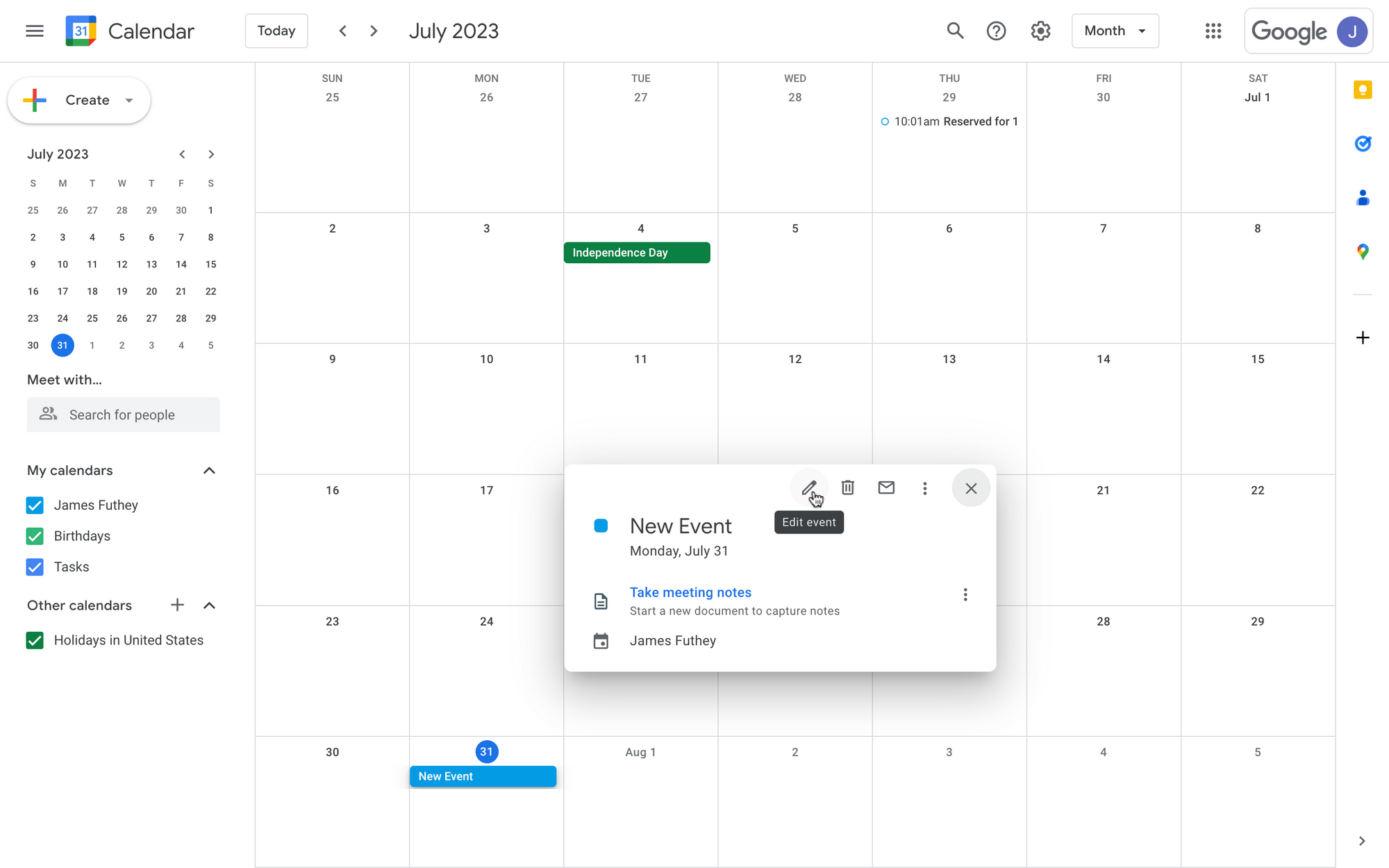 How to Forward Google Calendar Invite