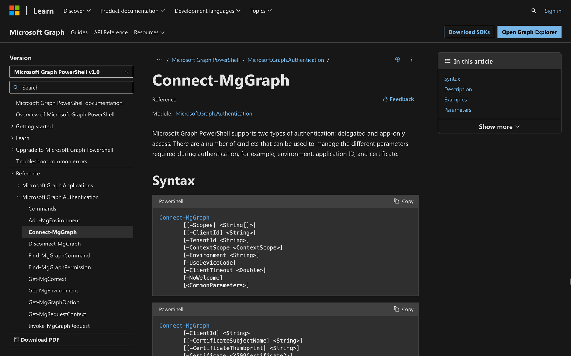 how-to-use-connect-mggraph-in-powershell