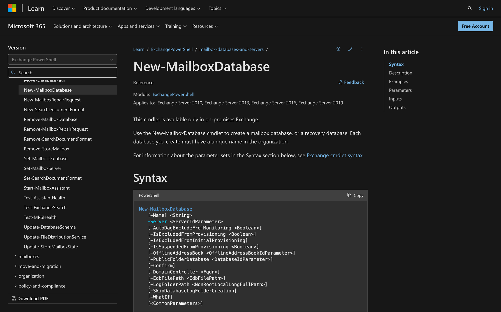 Using New-MailboxDatabase in Powershell: All You Need To Know