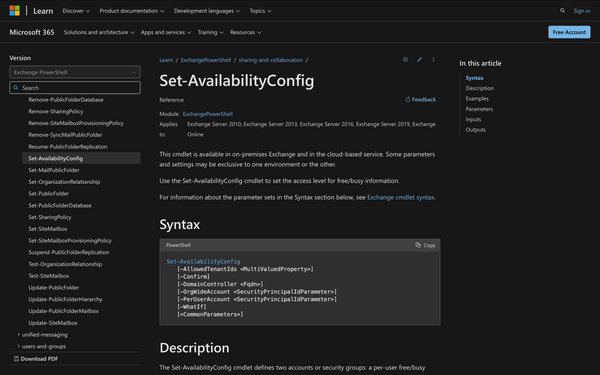 Set-AvailabilityConfig in Powershell: All You Need To Know