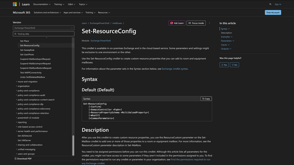 Using Set-ResourceConfig in Powershell: All You Need to Know