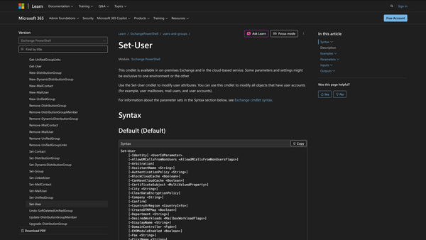 Using Set-User in Powershell: All You Need To Know